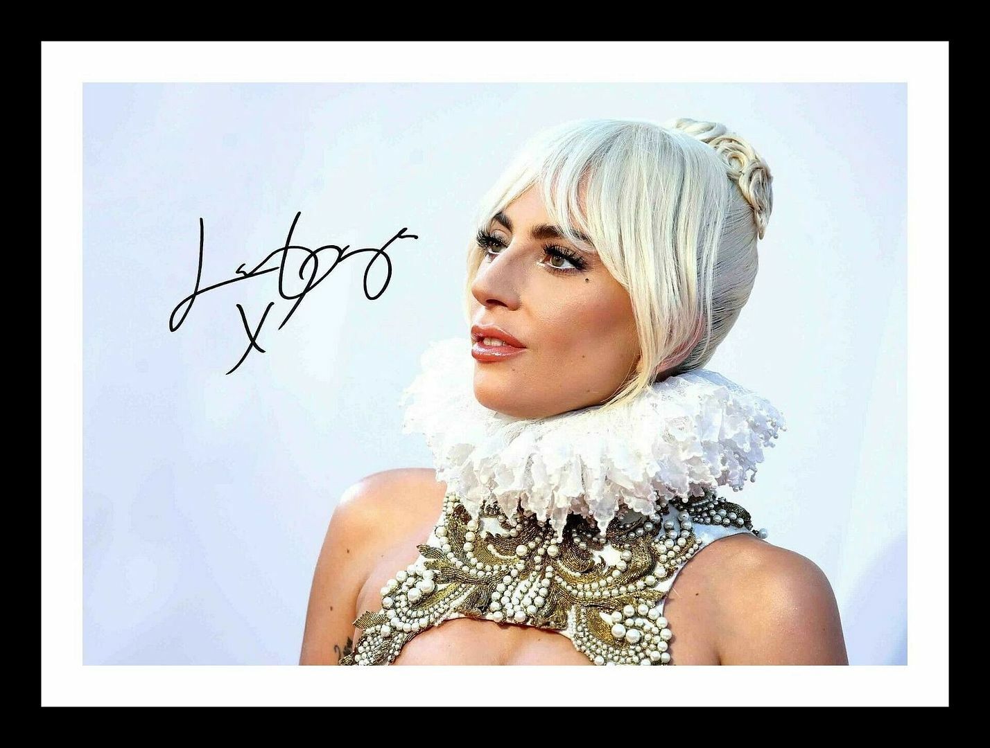 Lady Gaga Autograph Signed & Framed Photo Poster painting 23