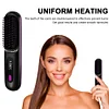 Cordless Hair Straightening Brush Straightener Rechargeable Hot Brush
