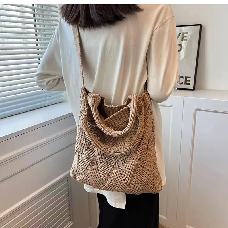 New Knitted Bag Special Bag Vintage Women’s Bag Crossbody Bag Woven Bag Handbag Tote Bag Trendy