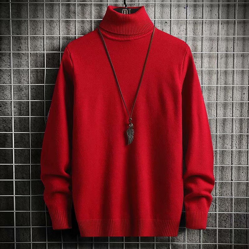 Men's Casual Turtleneck Sweater Techwear Shop
