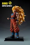 1/4 Scale Super Saiyan 3 Son Goku - Dragon Ball Resin Statue - Two Percent Studio [In Stock]