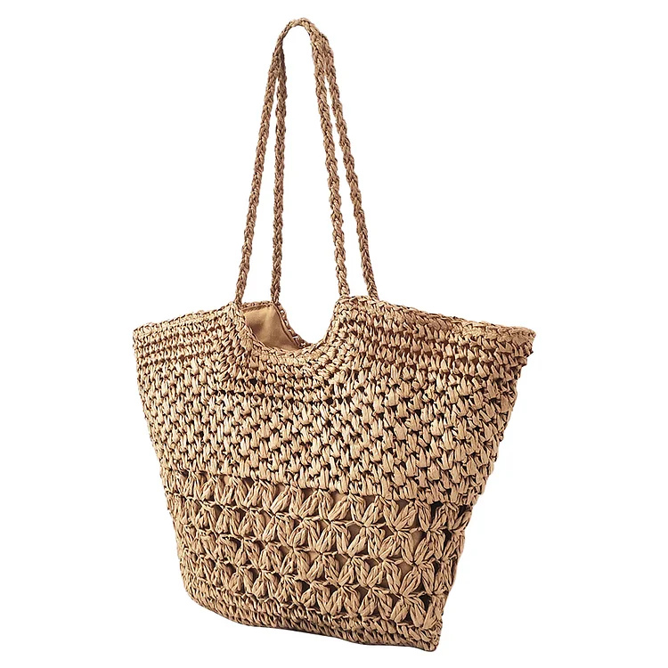 Summer Beach Bags Casual Hollow Beach Vacation Bags Fashion Exquisite for Travel-Annaletters
