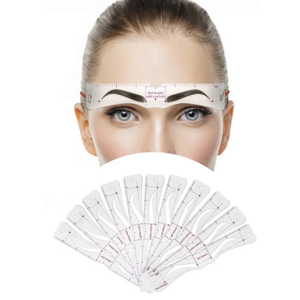 Magic EyeBrow Stencil Kit (12 Pack)
