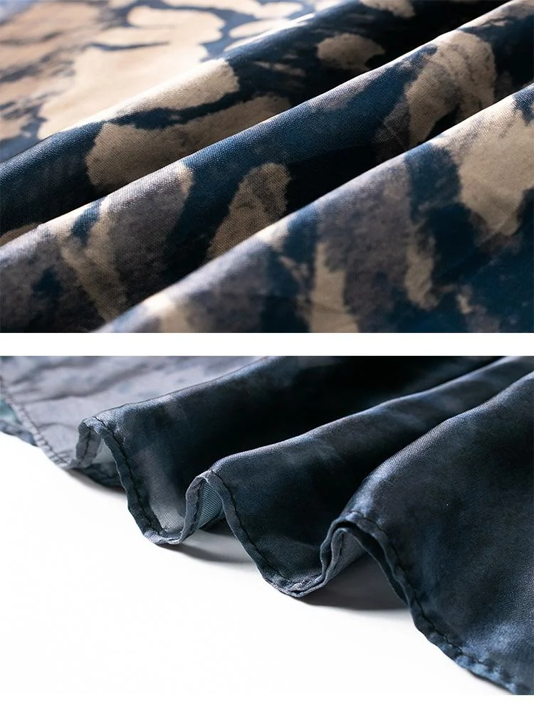 Women's new elegant printed dress