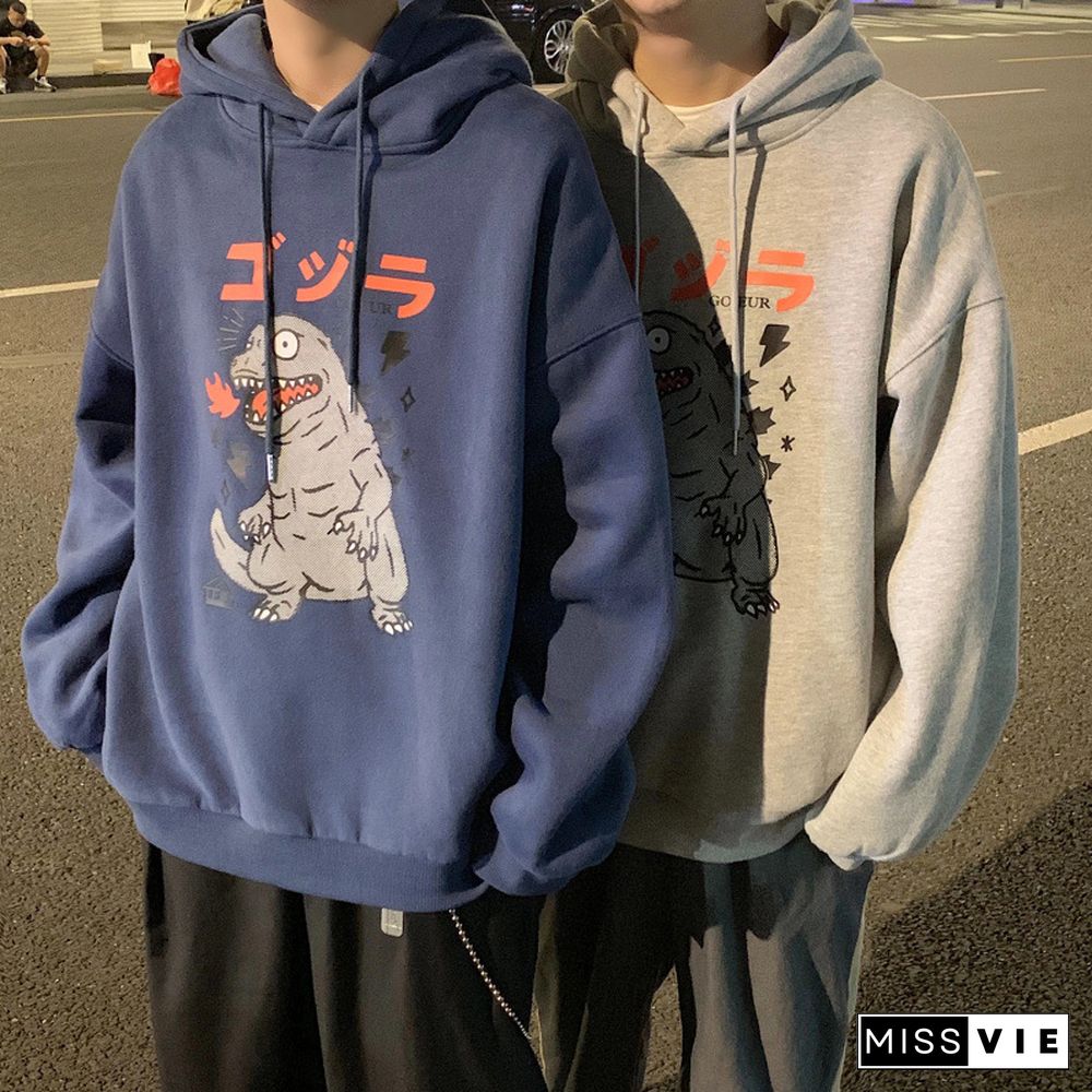 Hooded Loose Sweatshirt