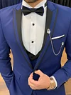 Forenza Royal Slim Fit  Sax Tuxedo