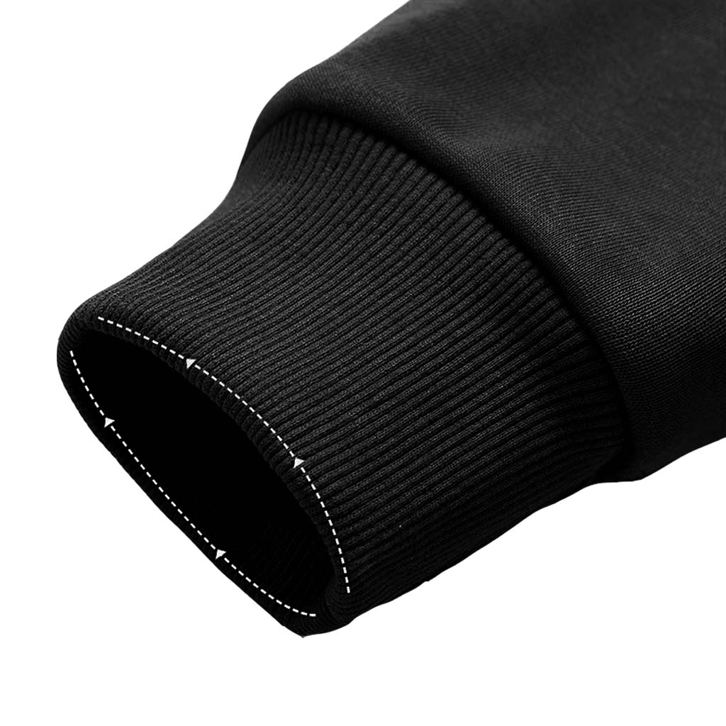 Men's Vintage Western Cowboy Fleece Pocket Full Zip Long Sleeve Hoodie Jacket