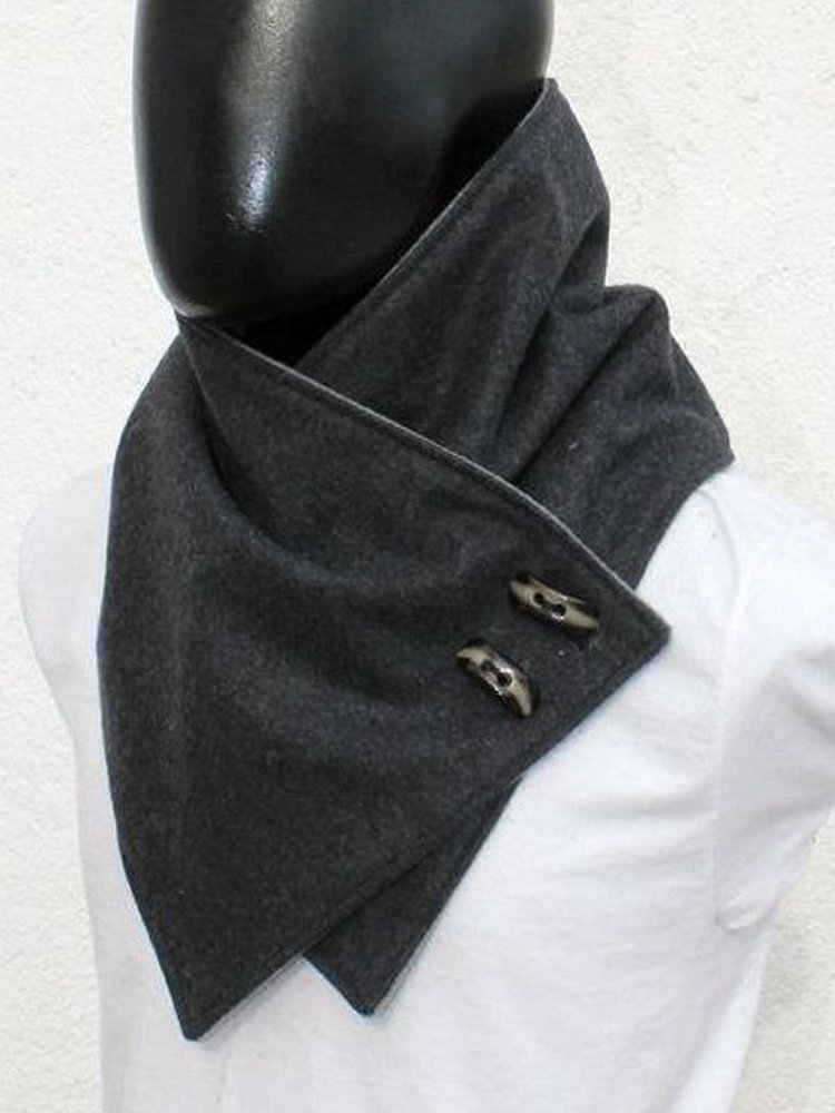 Men's casual warm scarf