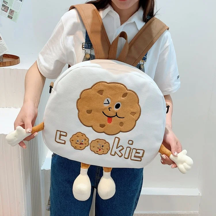 Cute Cartoon Cookie Backpack