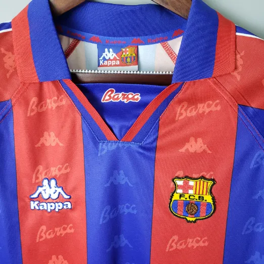 Retro Barcelona 96/97 Home Football Shirt Thai Quality