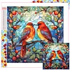 Diamond Painting -DIY Full Square Drill Cardinals(45*45CM)