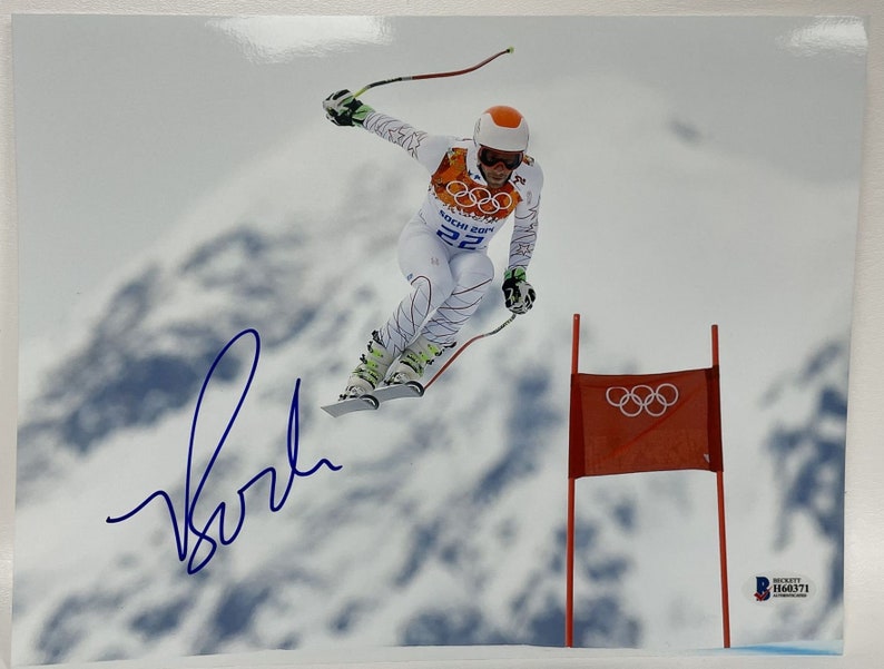 Bode Miller Signed Autographed Glossy 8x10 Photo Poster painting - Beckett Authenticated