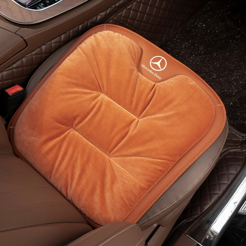 Car short plush winter seat cushion