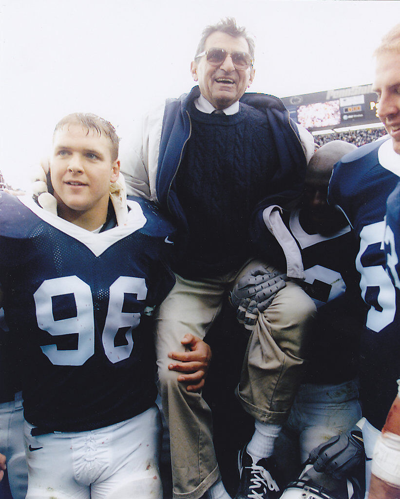 JOE PATERNO PENN STATE NITTANY LIONS VINTAGE COLOR 8x10