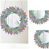 uk.everydayedeals DIY Bling Bling Mandala Diamond Painting Hanging Mirror