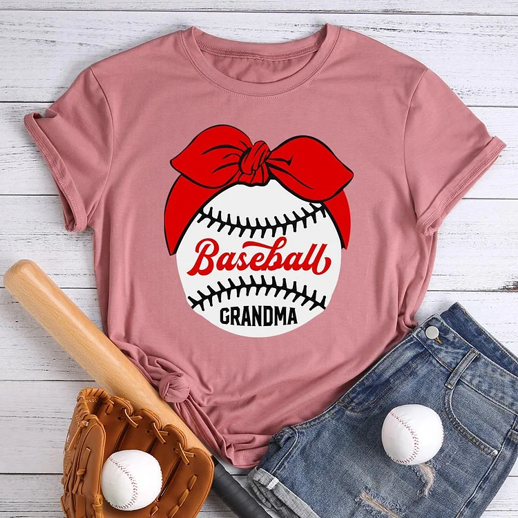 AL™ Baseball Grandma T-shirt Tee -00267-Annaletters