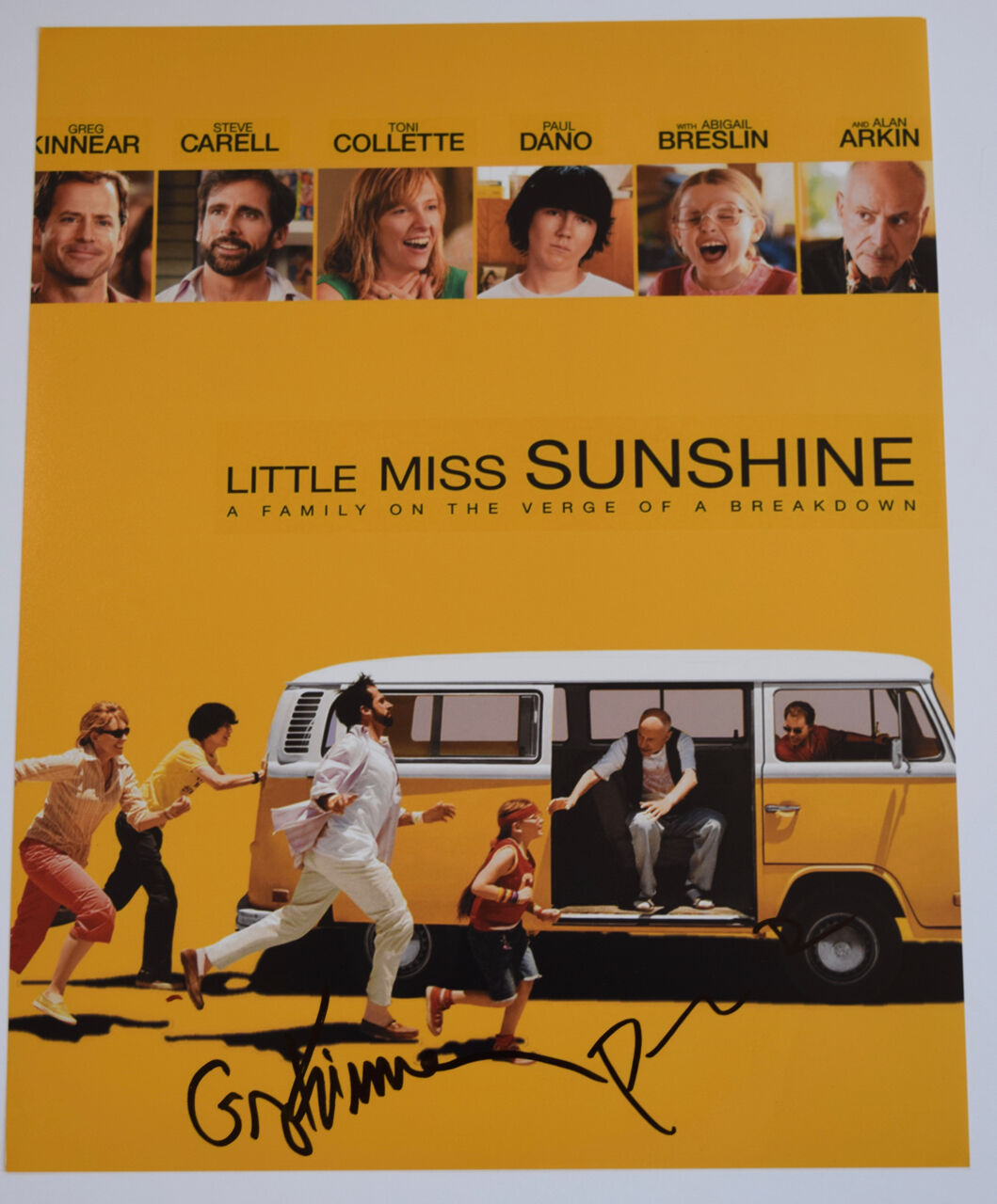 Greg Kinnear & Paul Dano Signed Autographed 11x14 Photo Poster painting Little Miss Sunshine COA