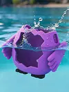 Cute Owl Silicone Cover Fit for Tamagotchi Paradise Pet Accessories Protective Sleeve Case with Lanyard Scratch-Resistant