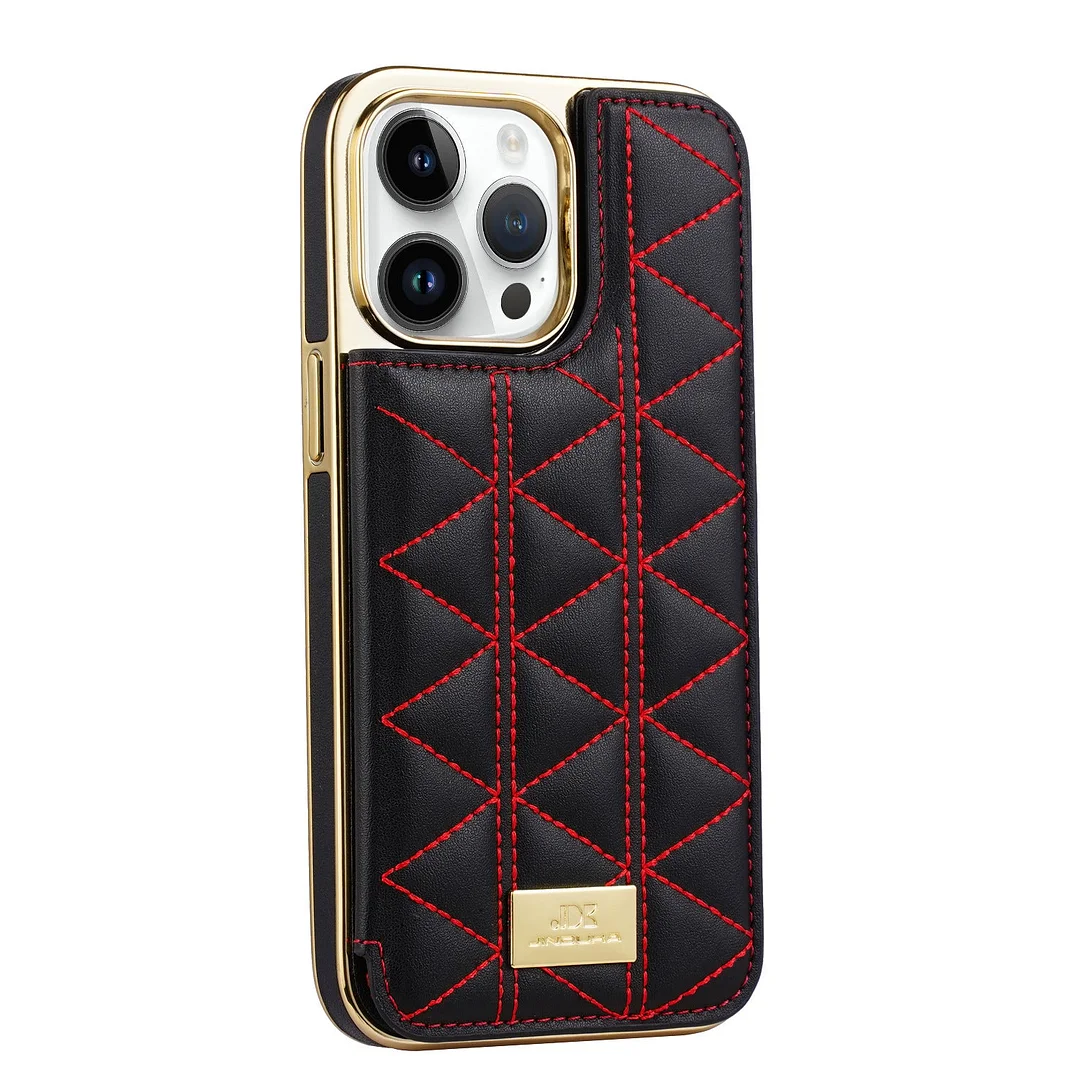 Full wrap-around leather case for iPhone
