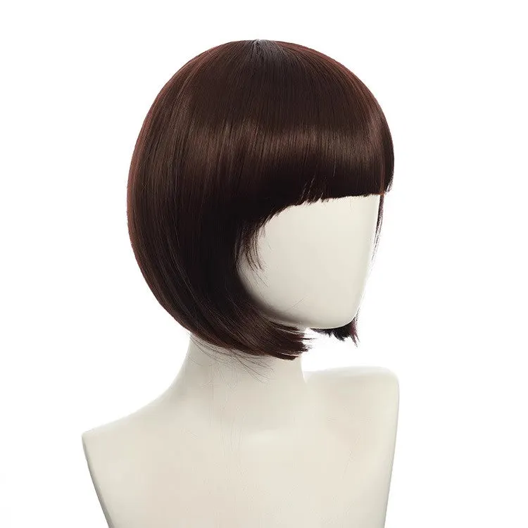 Charlie And The Chocolate Factory Willy Wonka Brown Bobble  Wigs Cosplay Accessories Halloween Carnival Props
