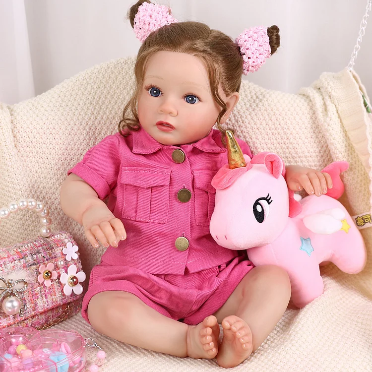 Reborn Babies For Sale-20'' Reborn Infant Baby Girls Doll that Look Real  Named Bailyn by Babeside™