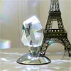 Crystal Table Lamp with 16 Way Dimmable Light, Remote Control USB Rechargeable Crystal Diamond Desk Lamp with Clear Lampshade for Living Room Bedroom Kitchen Decorative Night Lights