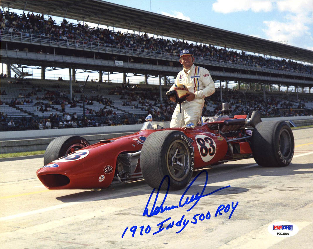 Donnie Allison SIGNED 8x10 Photo Poster painting INDY 500 ROY NASCAR LEGEND PSA/DNA AUTOGRAPHED