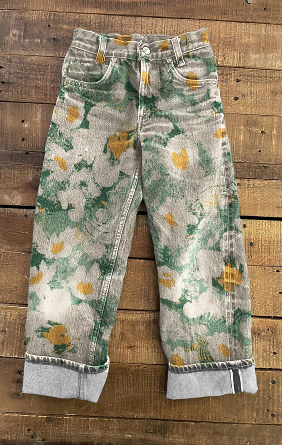 Women's Summer Floral Print Straight Pants socialshop