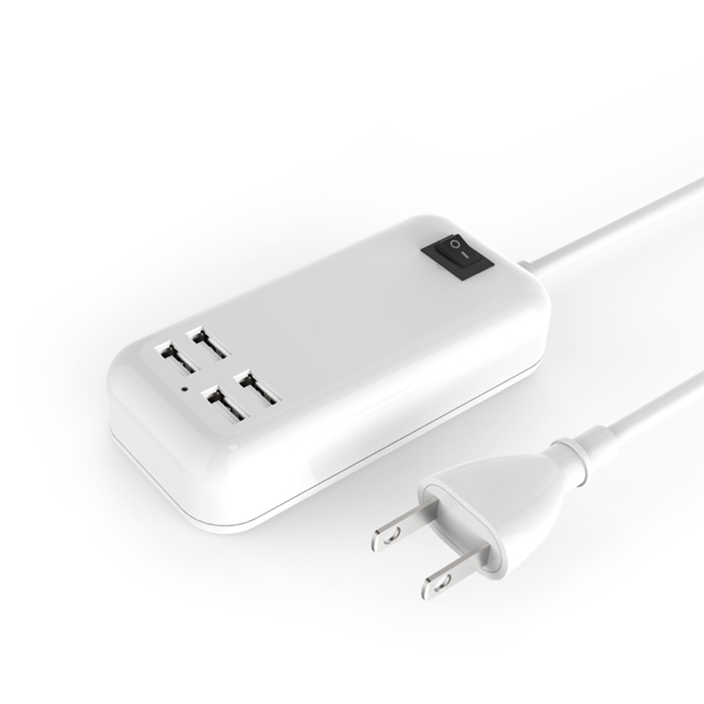 

15W 4 USB Smart Phone Tablet Charger for Apple iPhone Huawei Xiaomi Samsung, 501 Original