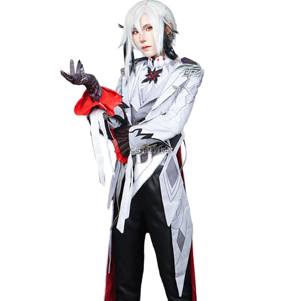 Genshin Impact Arlecchino Cosplay Costume Outfit