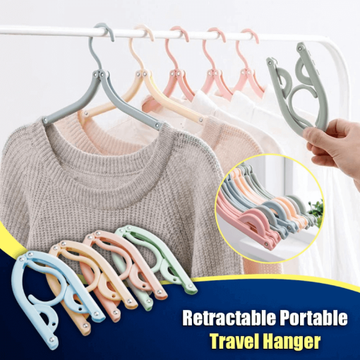 (🏄‍♂Summer Hot Sale - SAVE 50% OFF)Retractable Portable Travel Hanger - 🔥Buy 10 Save Extra 20% OFF & Free Shipping