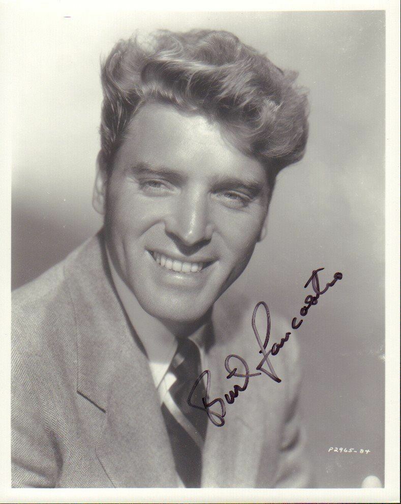 BURT LANCASTER Signed Photo Poster paintinggraph - Film Actor - preprint