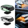 12V/24V Portable Car Heater 2 in 1 Heating Cooling Fan Window Defroster Demister
