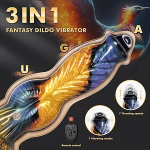 Phoenix 7 Thrusting Vibrating Big Sucker Monster Dildo