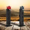 Portable Fishing Box Rod Stand Fishing Box Rod Barrel Holder Fishing Accessories