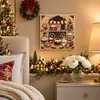 (20x20cm)Candy Cart DIY Pearl Painting Art With Inner Wooden Framed Kit