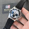 BREITLING Chronomat B01 42mm Silver Dial With Black Rouleaux Rubber Strap AB0134101G1S2 Top replica