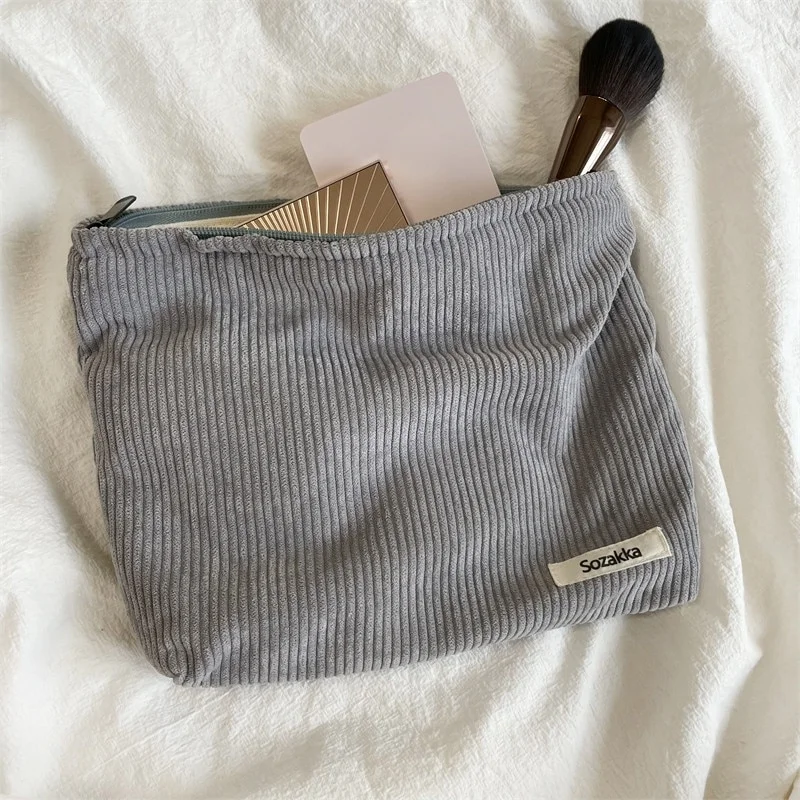 Mongw Travel Cosmetic Bag Portable Makeup Storage Bag Purses Women Large Capacity Zipper Make Up Organizer Storage Clutch