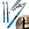 Telescopic Fishing Rod Short Collapsible Rod for Saltwater and Freshwater (1.8M)