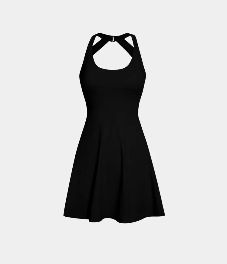 Twisted Backless Active Dress