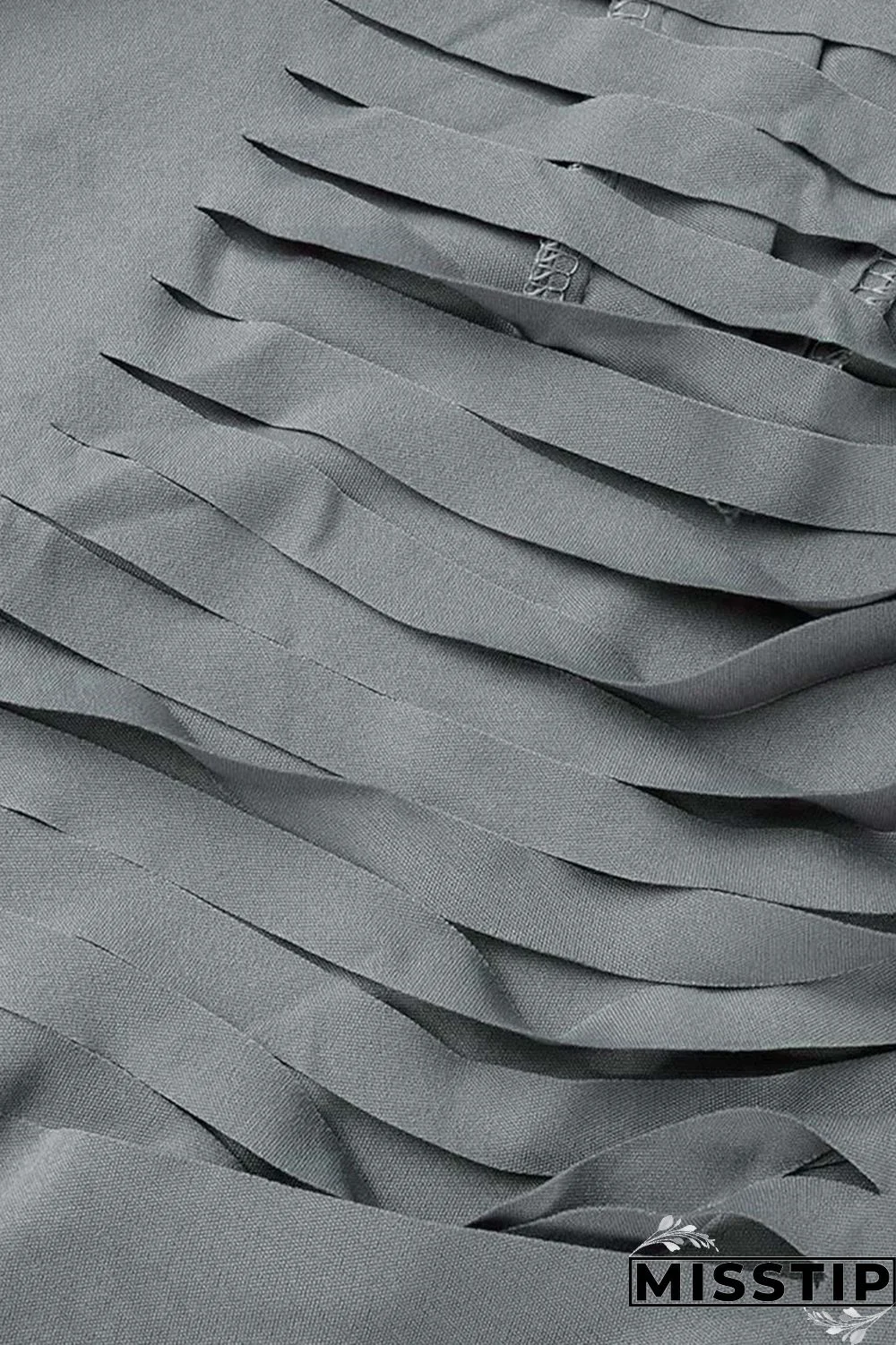 Black Casual Solid Patchwork Backless Hooded Collar Straight Plus Size Dresses