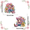 2 PCS Cowboy Girl - 5D DIY Pendant