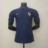2022 World Cup Player Version France Soccer Jersey Home