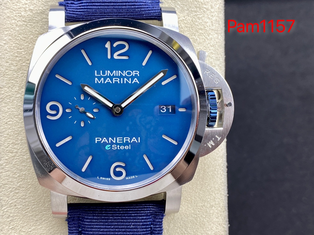 TTF廠 Panerai Luminor 沛納海 商務自動機械男士腕錶 PAM01157