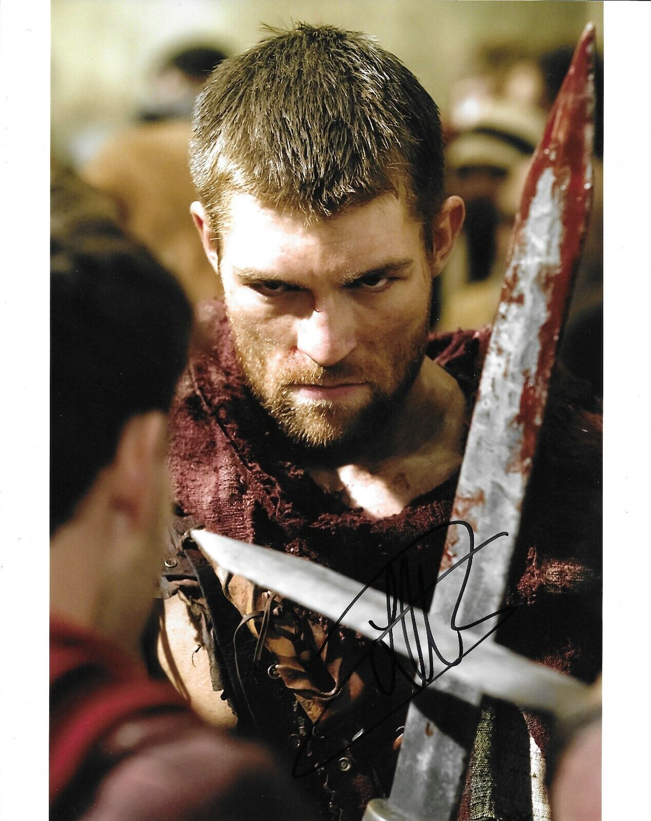 Liam McIntyre Spartacus autographed Photo Poster painting signed 8x10 #6