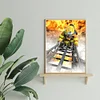 >SALE<5D DIY Full Drill Diamond Painting Fire Fighter Embroidery Mosaic Craft Kit