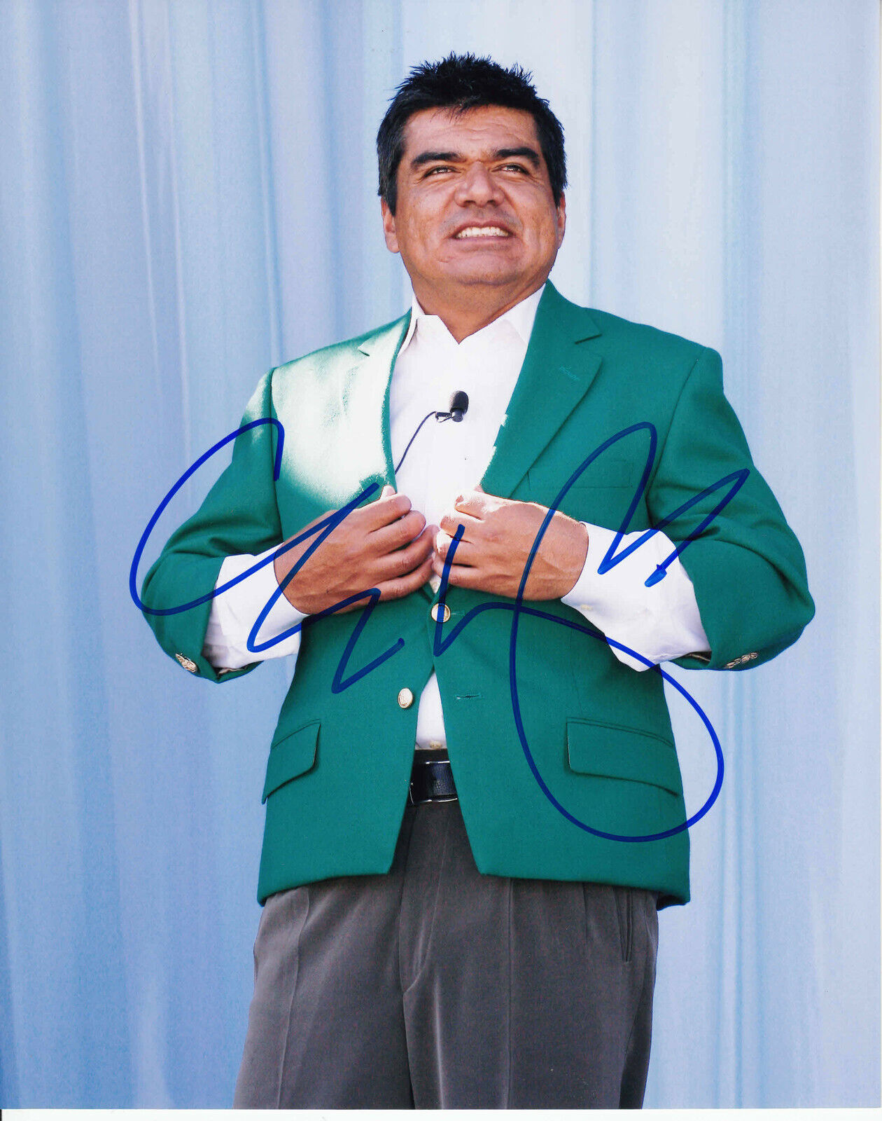 George Lopez #0 8x10 Signed Photo Poster painting w/ COA Comedian