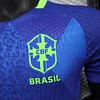 Joyfball 2025 Player Version Brazil Away Football Jersey（The player version jersey is a bit tight, please pay attention to the size selection）