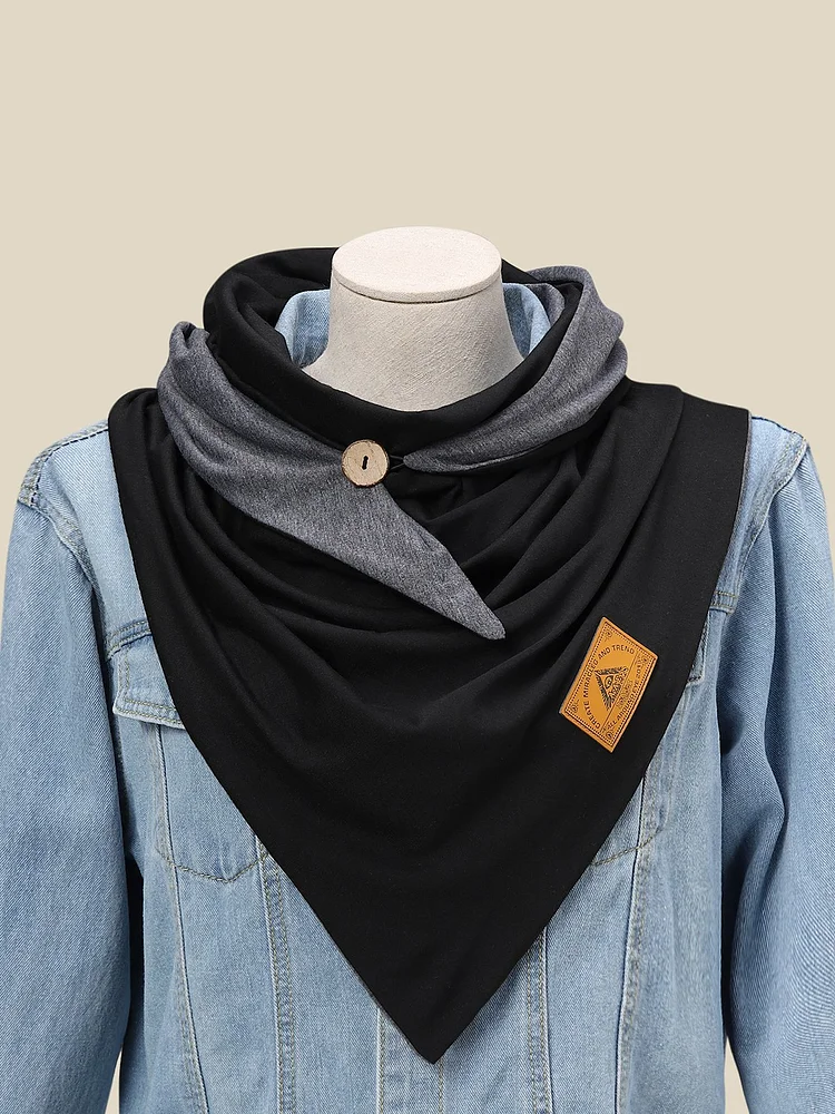 Casual Knitted Scarf and Shawl