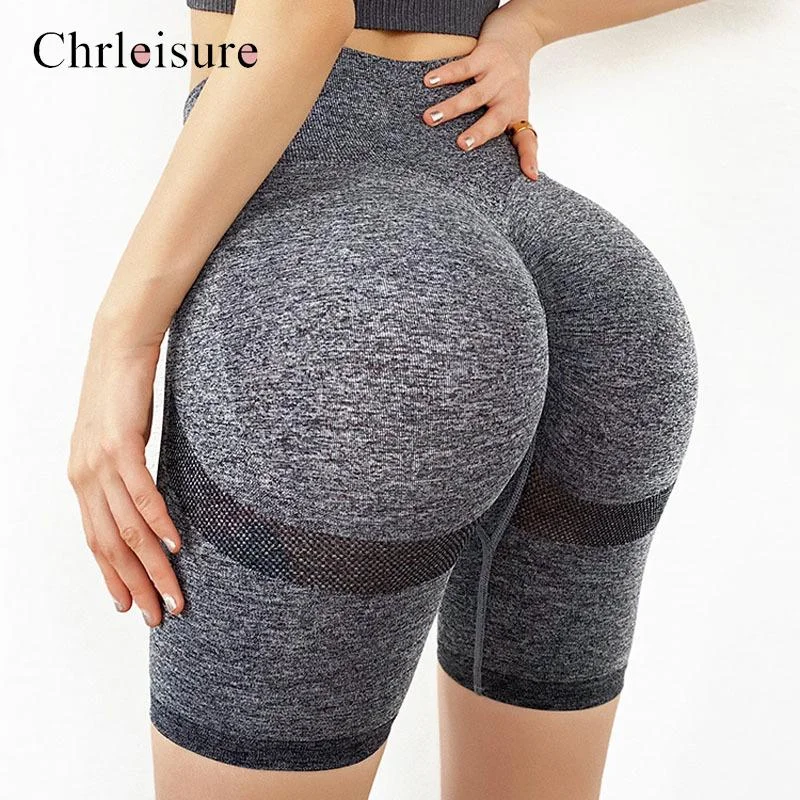 CHRLEISURE Summer Shorts Female High Waist Shorts Women's Cycling Shorts Women Gym Fitness Workout Women's Shorts New 2021
